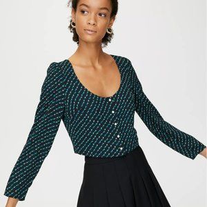 Aritzia Sunday Best Kissy Blouse